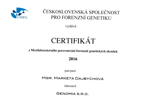 CSSFG certificate